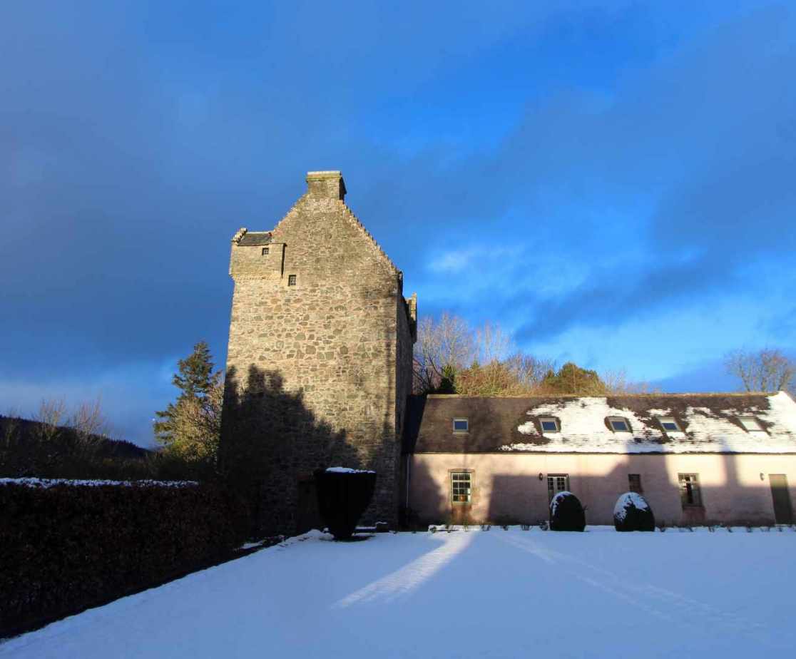 Scottish castle for self catered holidays in the Borders near Selkirk