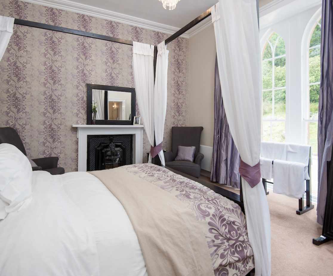 King bedroom very stylishly furnished