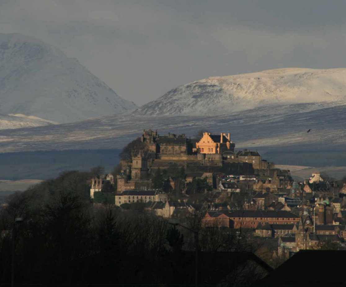 Stirling Castle is nearby
