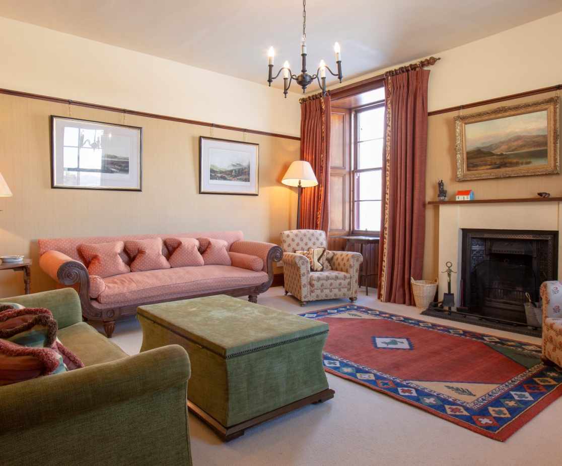 Sitting Room | Remote Highland Lodge by Loch Ericht