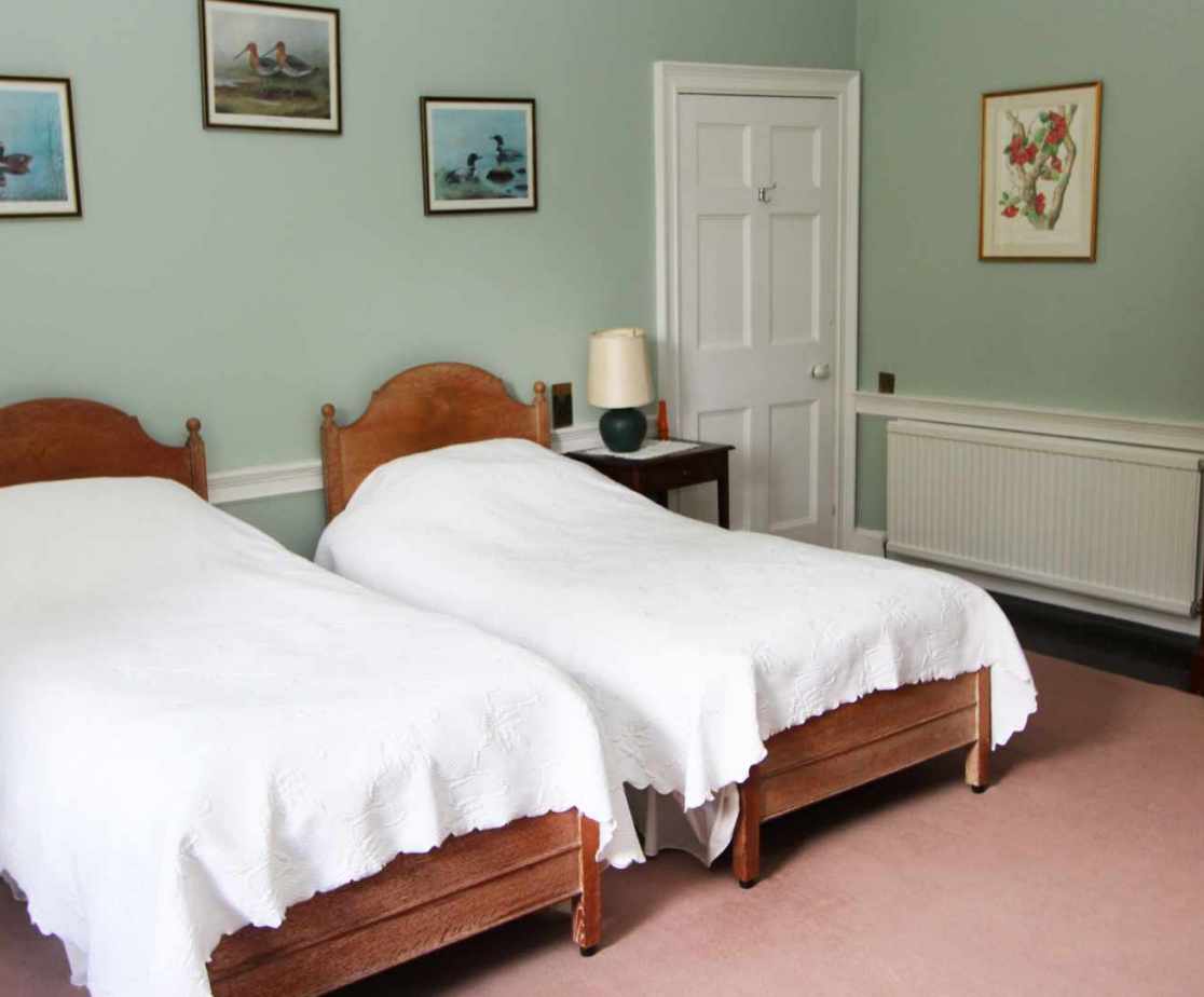\'Main Spare\' bedroom on the first floor can be a double or a twin room