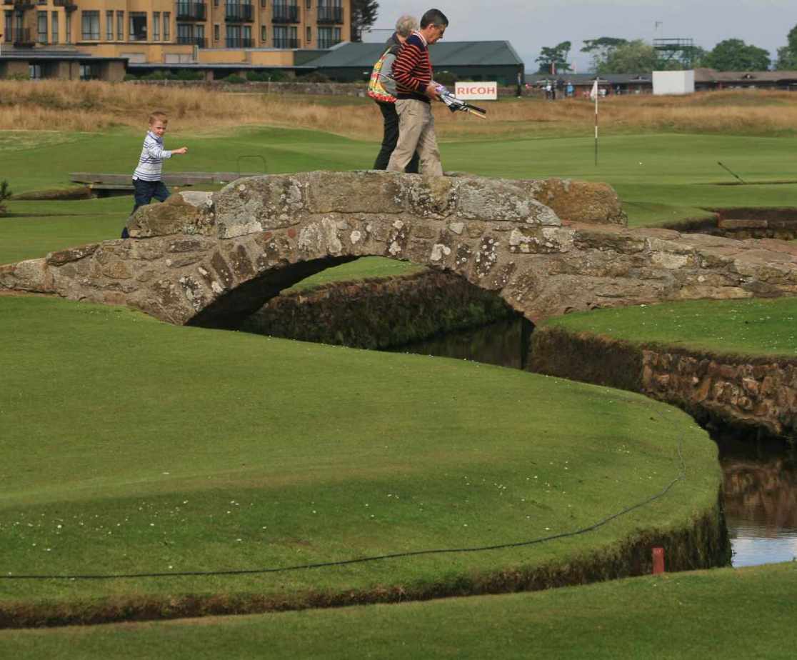 Walk in the footsteps of the golfing greats