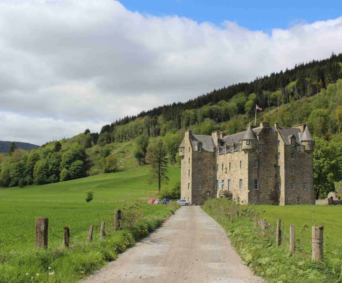 Castle Menzies which is close proximity to the house